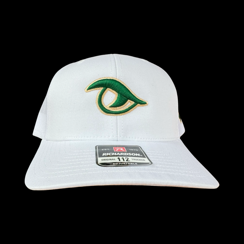 River Bluff 803 Special Edition White Trucker Hat