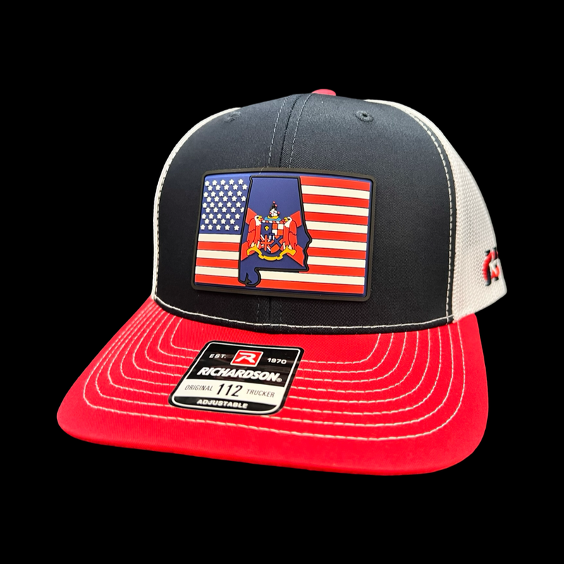 Richardson 112 Mississippi Patriotic Trucker Hat