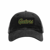 PRE-SALE: Meadow Glen “Gators” Black Performance Relaxed Trucker Hat
