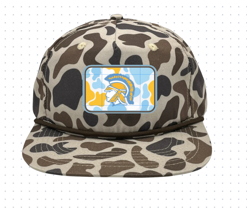 PRE-SALE: Ridge Spring Monetta Trojans 803 Oldscool Camo Hat
