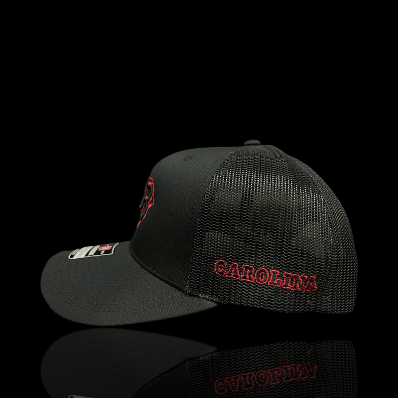 Richardson 803 Carolina Black 2nd Gen Trucker Hat