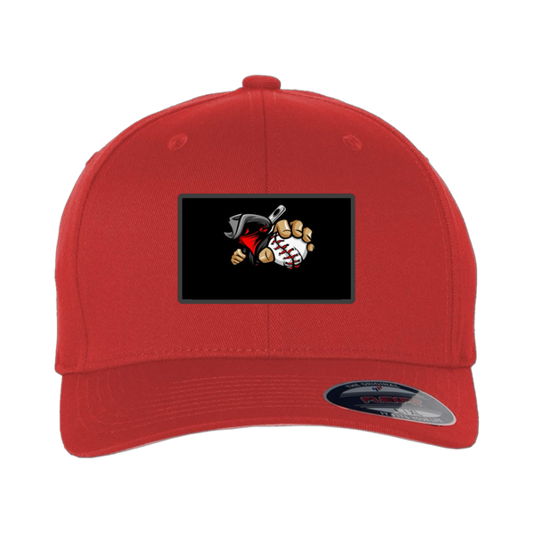 OUTLAWS  PRE-SALE Flexfit Fitted RED Snapback Outlaws Performance Patch Hat