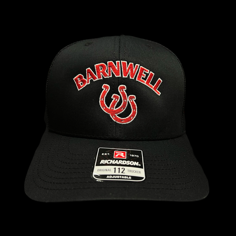 PRE-SALE BEGINS AUG 25: Barnwell Warhorses Midnight 803 Trucker Hat