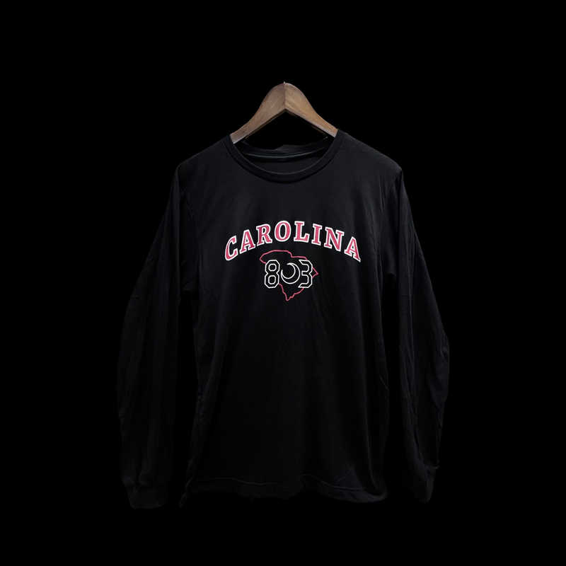 Carolina 803 Unisex Black Premium Long Sleeve Tee