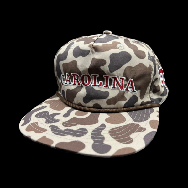 803 Lost Carolina Slough Duck Camo Relaxed Rope Hat