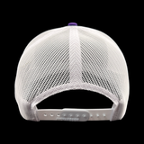 Batesburg-Leesville 803 Purple White Trucker Hat
