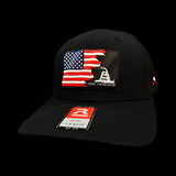 Richardson 110 Don’t Tread On Me 3D Waving Flag Fitted Hat