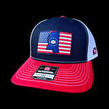 Richardson 112 Alabama Patriotic Trucker Hat
