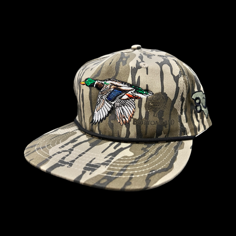 803 Lost Duck Bottomland Flatbill Relaxed Rope Hat