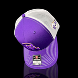 Batesburg-Leesville 803 Purple White Trucker Hat
