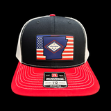 Richardson 112 Arkansas Patriotic Trucker Hat