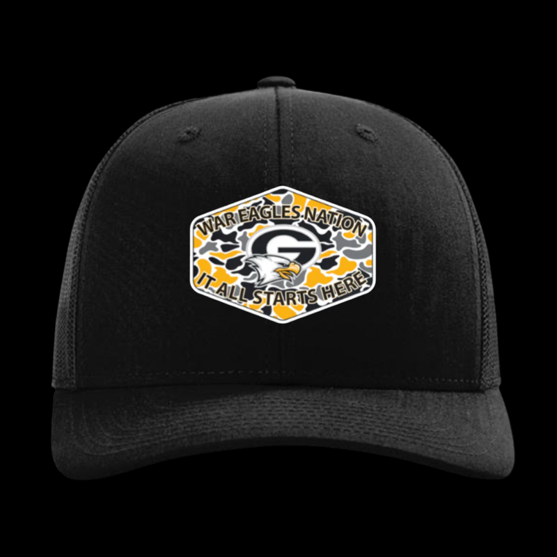 Richardson 112 YOUTH GCA Camo 803 Trucker Hat