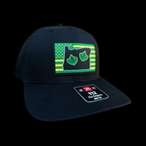Richardson 112 OR 1859 Midnight Patriotic Trucker Hat