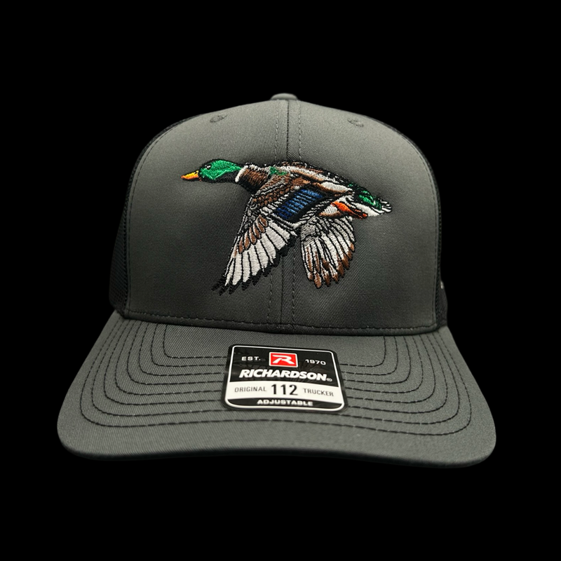 Richardson 112 Charcoal Mallard Trucker Hat
