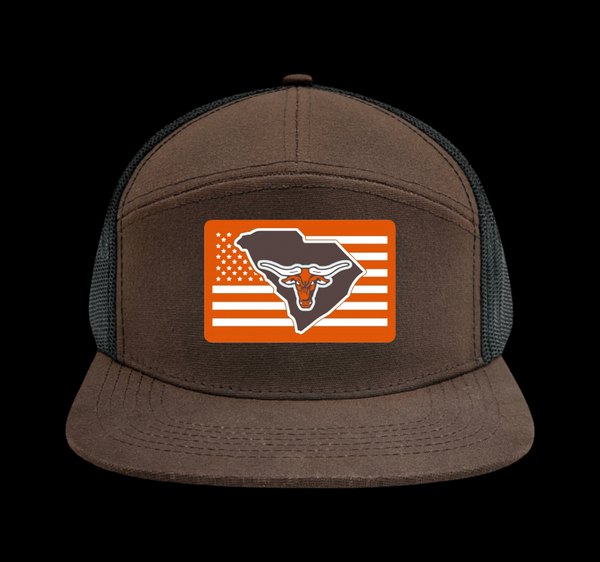 PRE-SALE: Mauldin Mavericks 864 Flatbill Performance Hat (Choose Patch Style)