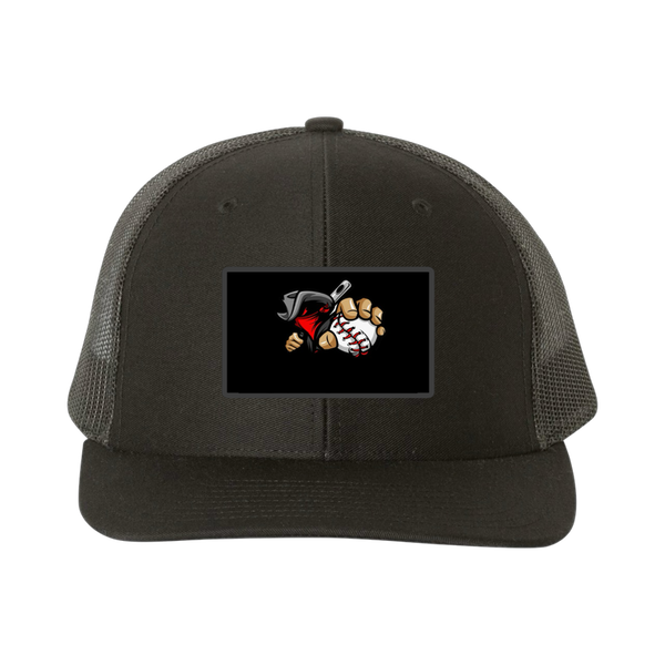 OUTLAWS PRE-SALE Richardson 112 Snapback BLACK Outlaws Performance Patch Trucker hat
