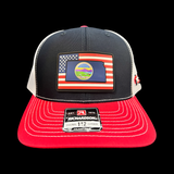 Richardson 112 Kansas Patriotic Trucker Hat