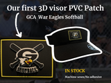 GCA Softball Performance Flexfit Visor