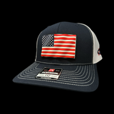 Richardson 112 3D Old Glory Waving Performance Trucker Hat