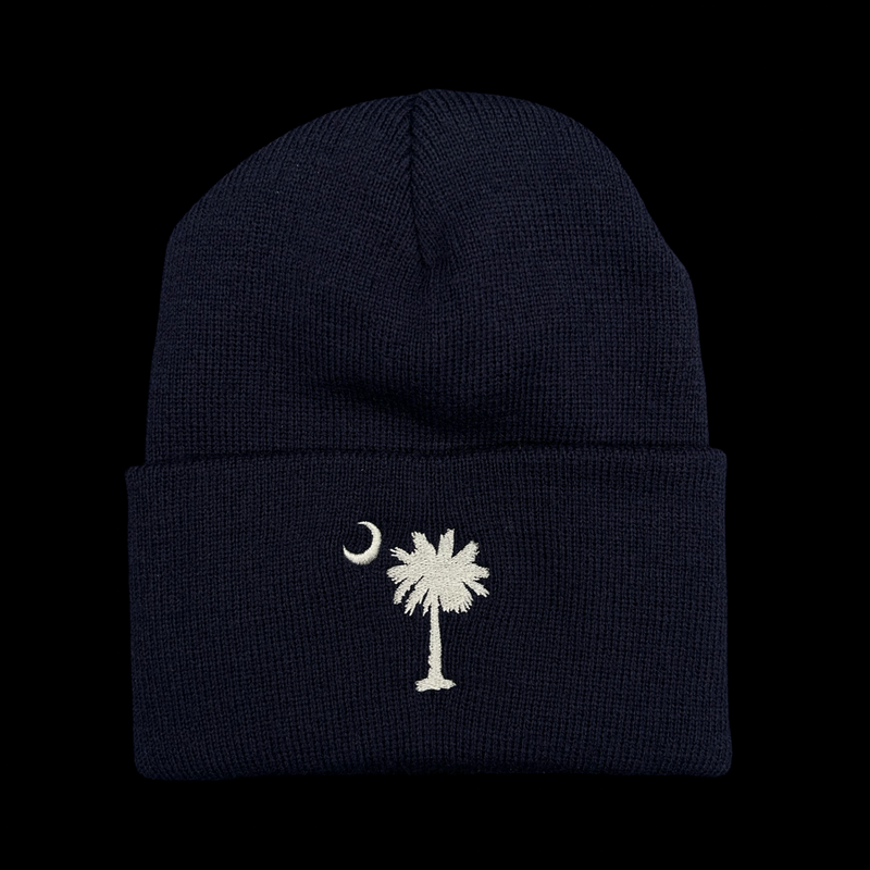 Palmetto Moon Navy Cold Weather Beanie