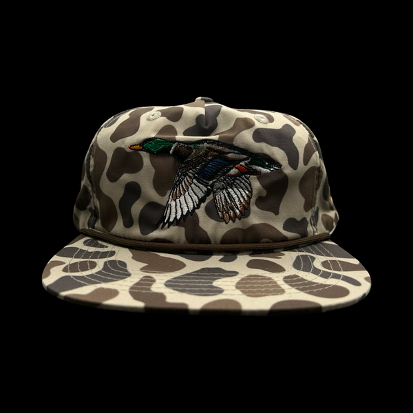 HC Lost Duck Oldscool Slough Camo Relaxed Rope Hat