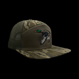 HC Lost Duck Bottomland Camo 7 Panel Flatbill Hat