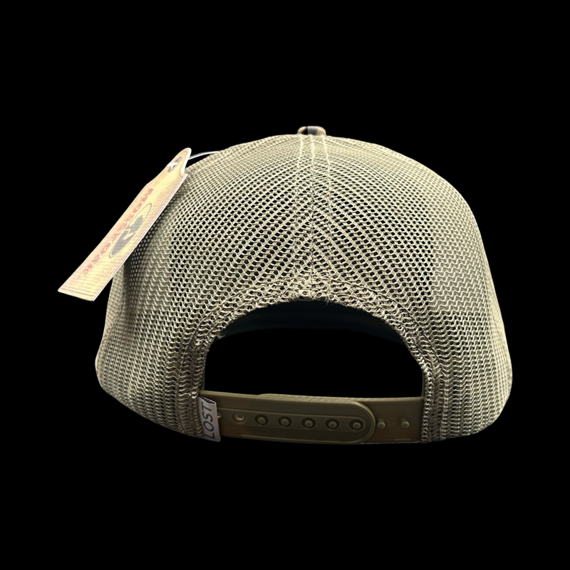 HC Lost Duck Bottomland Camo 7 Panel Flatbill Hat