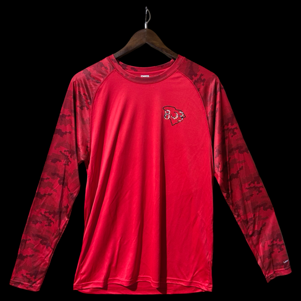 Gilbert Indians Hometown Proud Old School Camo Performance Long Sleeve Shirt