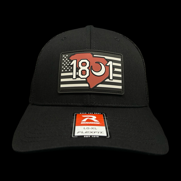 Richardson 110 1801 Carolina Fitted Mesh Trucker Hat