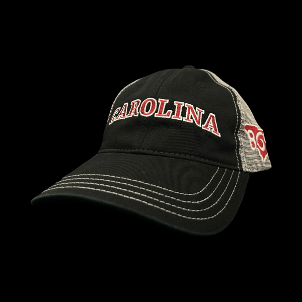 Richardson 111 SC 864 Carolina Black Steel Relaxed Trucker Hat