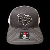 803 Gen II Richardson 112 Charcoal White Trucker