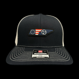 Richardson 112 Tennessee Betsy Ross Navy Performance Trucker Hat