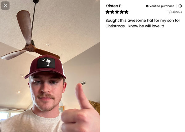 Richardson 112 SC Garnet White Performance Trucker Hat