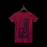 The Real Carolina Hometown Rooster Garnet & Black Youth Short Sleeve Tee