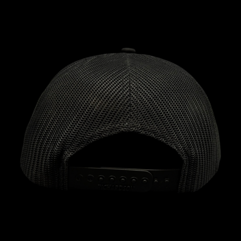 Richardson 112Y Pelion Special Edition Black Youth Trucker Hat