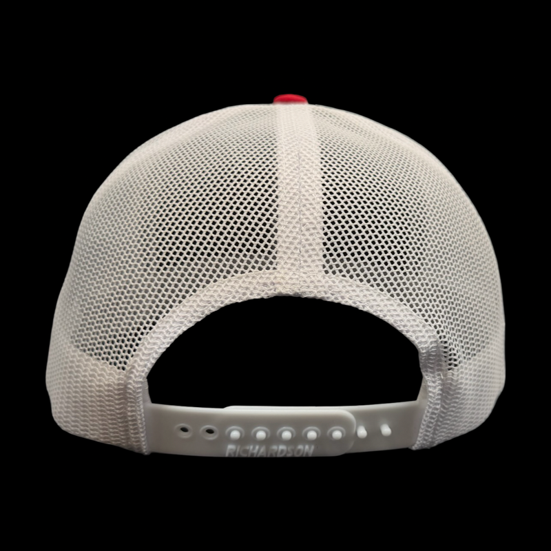 Richardson 112 3D Old Glory Waving Red White Blue Trucker Hat