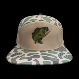 Lost Bass Oldscool Marsh 7 Panel Flatbill Hat