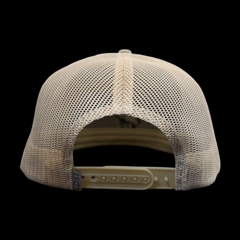 Lost Bass Oldscool Marsh 7 Panel Flatbill Hat