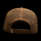 Lost Dog Oldscool Chocolate Camo 7 Panel Flatbill Hat