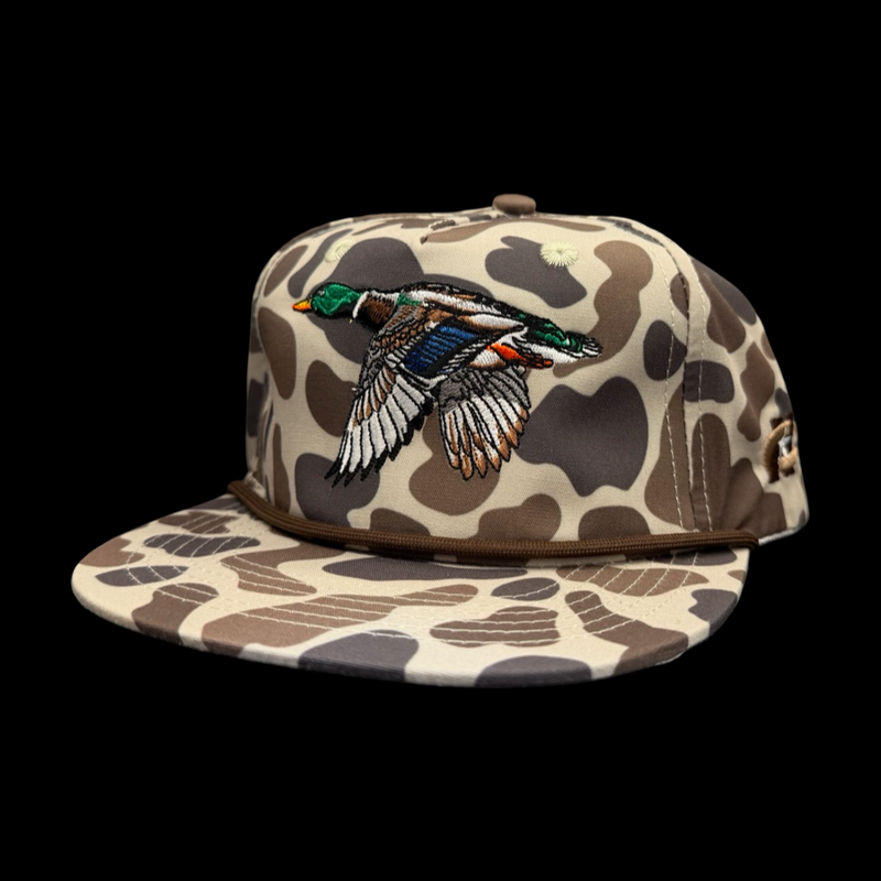 Lost Duck Youth Slough Oldscool Camo Relaxed Rope Hat