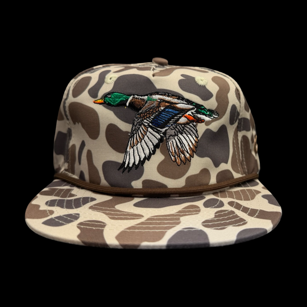 Lost Duck Youth Slough Oldscool Camo Relaxed Rope Hat