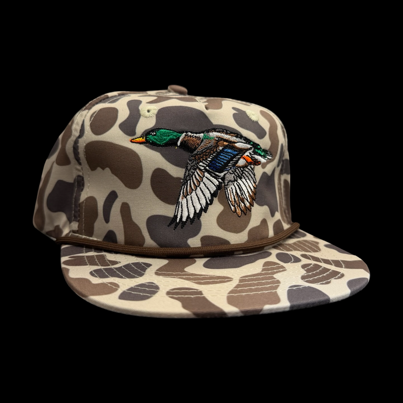 Lost Duck Youth Slough Oldscool Camo Relaxed Rope Hat