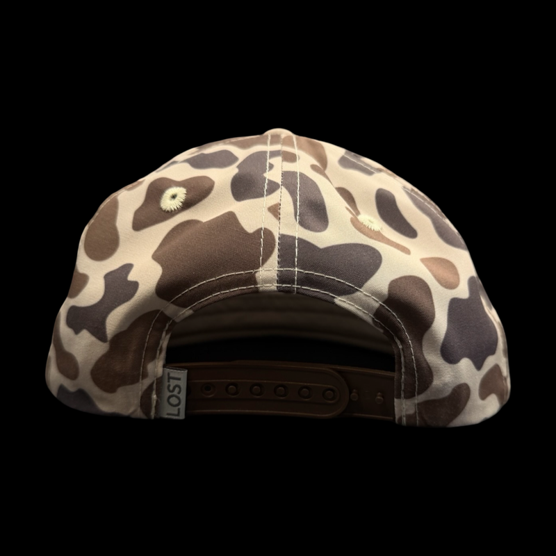 Lost Duck Youth Slough Oldscool Camo Relaxed Rope Hat