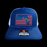 Richardson 112 Blue FL Performance Trucker Hat