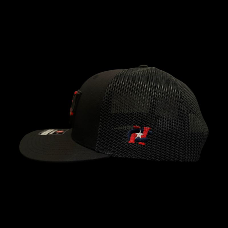 Richardson 112 3D Fire Dept. Waving “Give Back” Trucker Hat