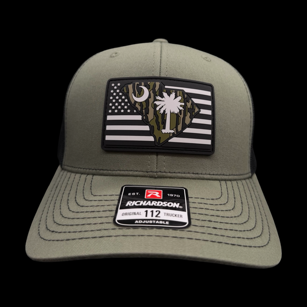Richardson Bottomland Performance PVC Patch Trucker Hat