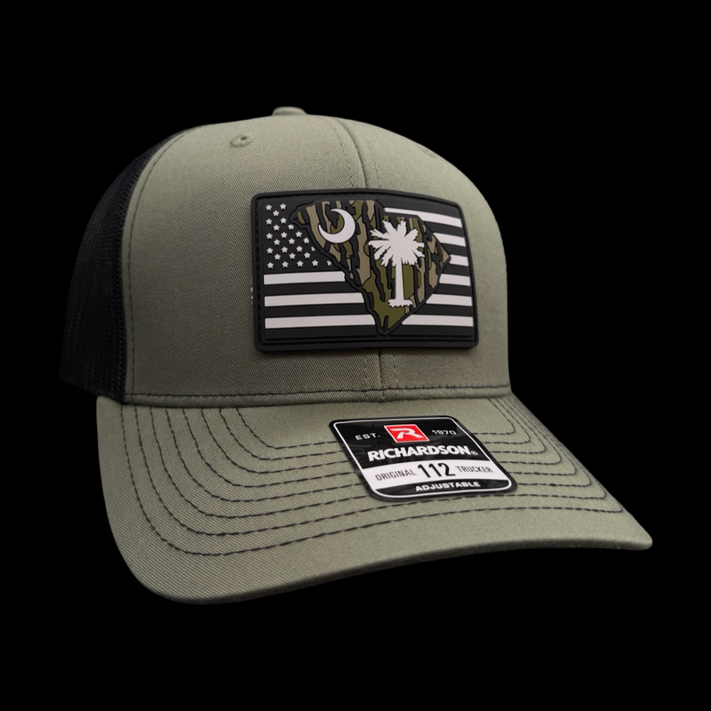 Richardson Bottomland Performance PVC Patch Trucker Hat