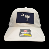 Richardson 220 Palmetto Moon White Performance Relaxed Golf Hat