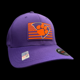 Clemson Nation Performance Fitted Hat