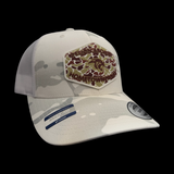 Pelion Archery Proud 803 Alpine Camo Trucker Hat